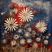 Patriotic Sign, USA Sign, DCO-13609, Sign For Wreath, 10x10" Metal Sign