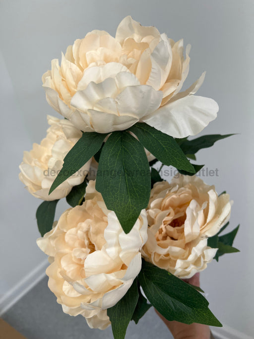 Peony Fall Bush X 7 Beige 22201 Greenery