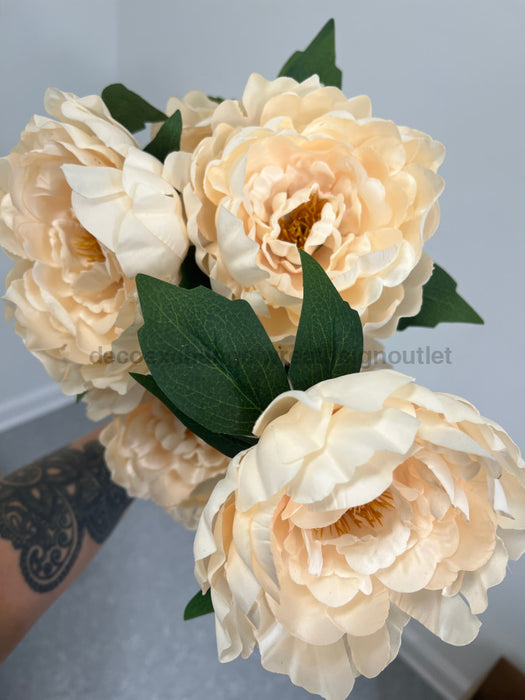 Peony Fall Bush X 7 Beige 22201 Greenery