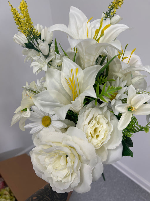 Peony/Lily Mx X16 Crm 81853 Greenery