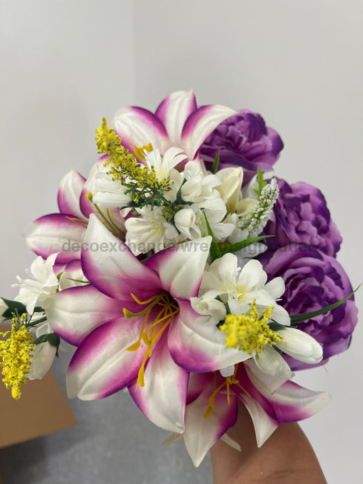 Peony/Lily Mx X16 Pur 81852 Greenery