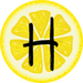 Personalized Lemon Sign Initial Monogram Decoe-4088-Dh-Custom 18 Wood Round H