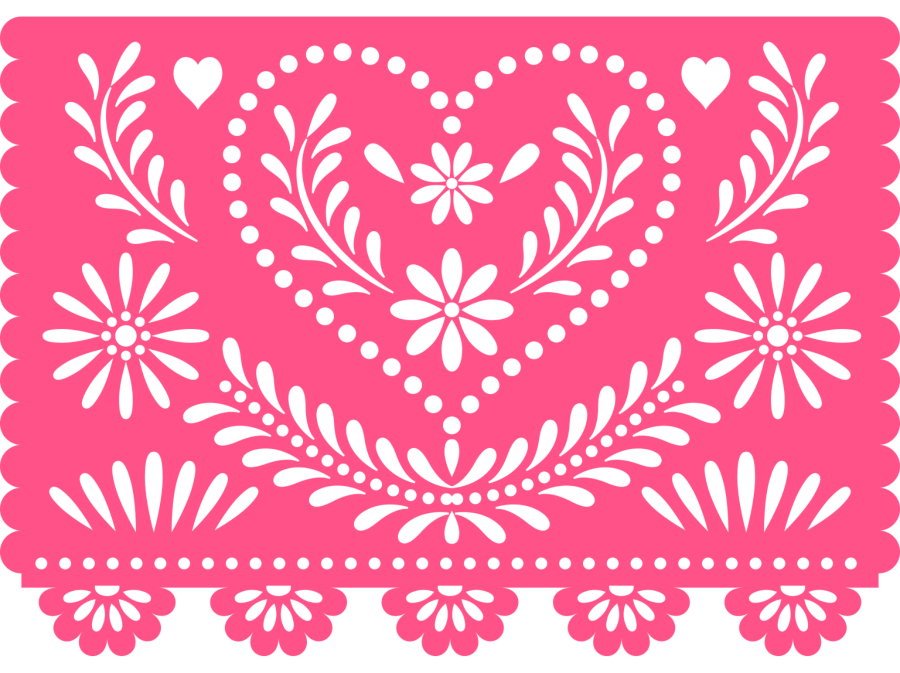 Picado Papel Door Hanger Fiesta Wood Sign Decoe-W-903678 22’