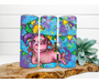 Pig Mardi Gras Tumbler, 20 oz Skinny Tumbler DECOETUMBLER-167 - DecoExchange