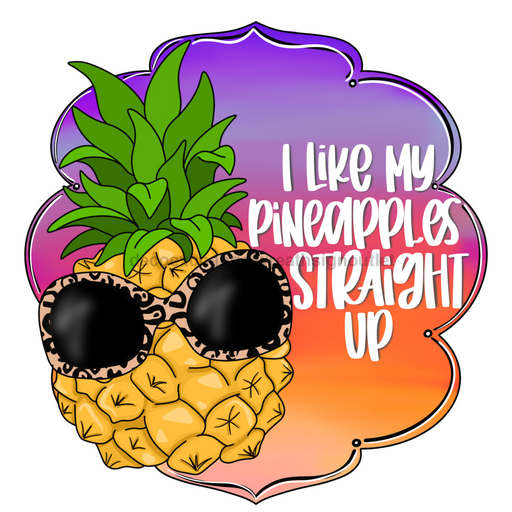 Pineapple Sign, Summer Sign, wood sign, CR-W-076 - DecoExchange®