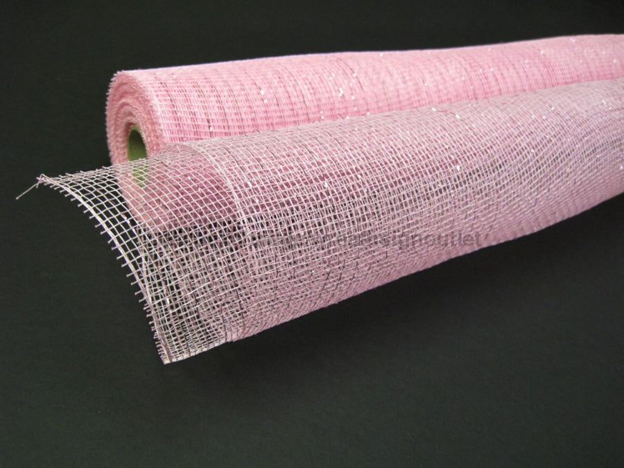 Pink/Pink Metlc Mesh,10’’X10Y XB90510-03 Mesh