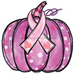 Pink Pumpkin Sign Awareness Door Hanger Wood Sign Decoe-W-135 22
