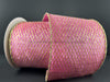 Pink Velvet/Gld Net Overlay 4’’X10Y 78489-04-28 Ribbon