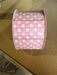 Pink-White Tweed/White Small Dots 2.5’’X10Y 41505-40-03 Ribbon