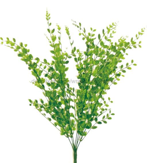 Plastic Boxwood Bush X 7 H22 13137GN - DecoExchange