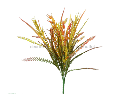 Plastic Grass Bush 20" 56413FA - DecoExchange®