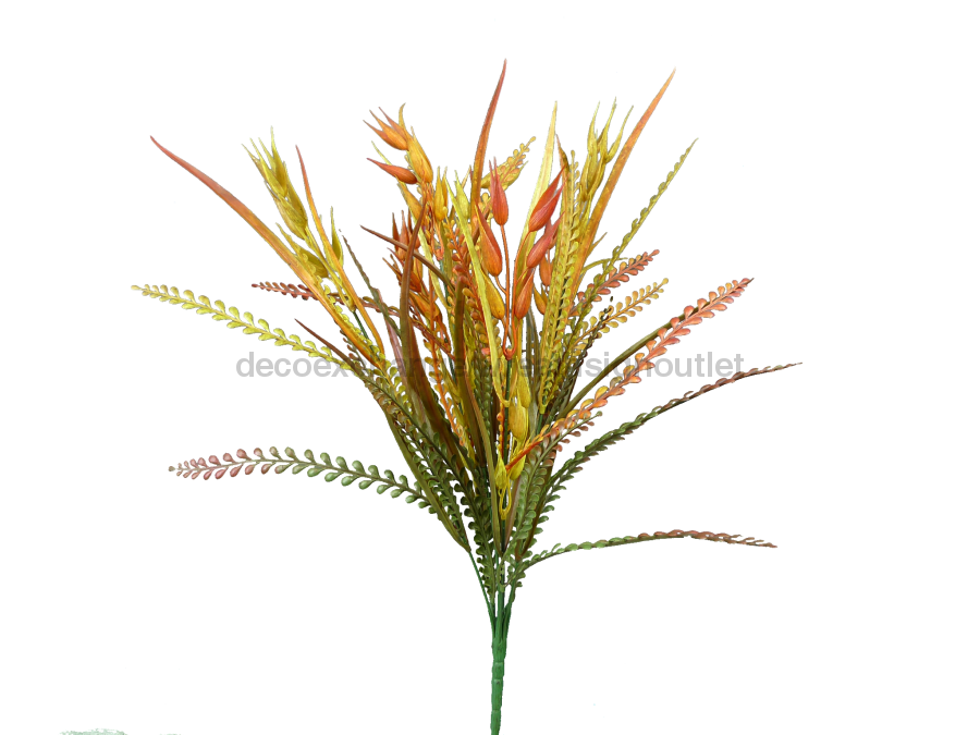 Plastic Grass Bush 20" 56413FA - DecoExchange®