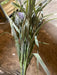 Plastic Grass W/ Wheat – 9 Stems Purple 80424 Greenery