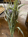 Plastic Grass W/ Wheat – 9 Stems Purple 80424 Greenery