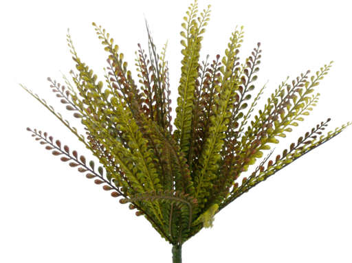 Plastic Leaf Bush 15’’ 52359BNGN Greenery