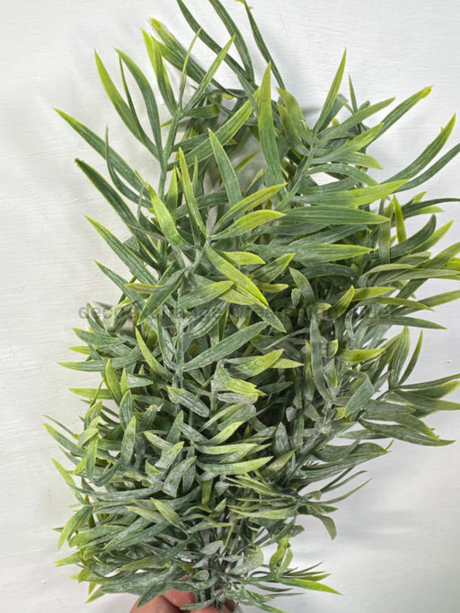 Plastic Leaves Bush - 7 Stems - Fresh Green - 43322 Greenery