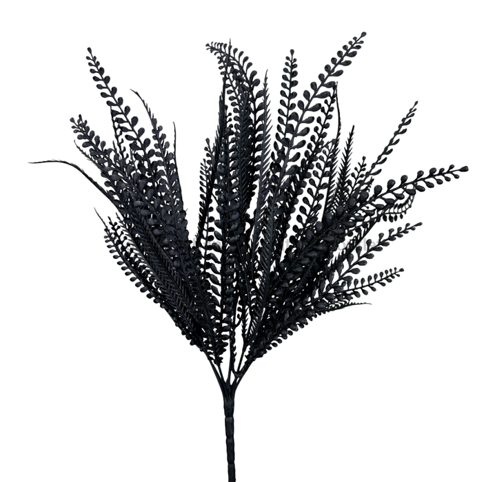 Plastic Lvs Bush - 7 Stems - 20’’ 57314BK Pick