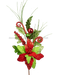 Poinsettia Orn Pine Spray 30" 84112RD - DecoExchange®
