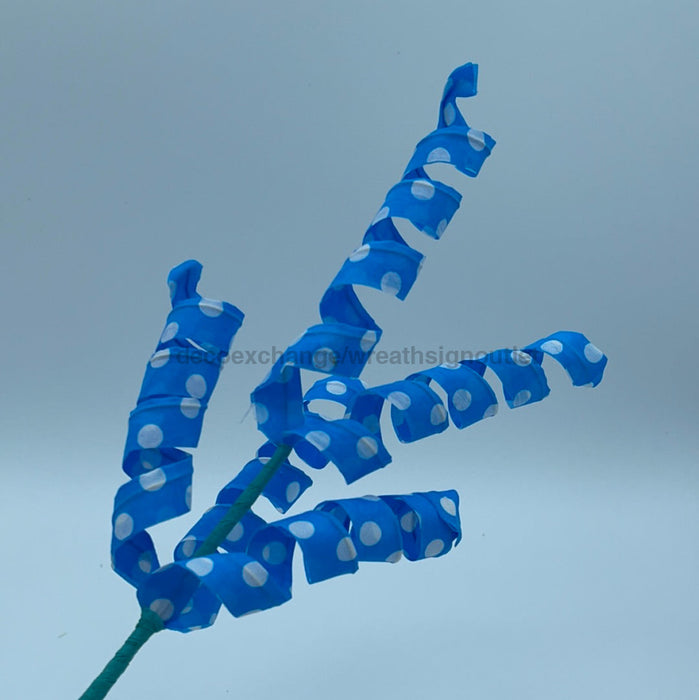 Polkadot Curly Pick H16  62594Bl - DecoExchange