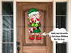 Christmas Sign Ribbon Leg Elf Wood Sign Pcd-W-045 22 Door Hanger