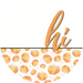 Pumpkin Door Hanger Dco-01605-Dh 18’ Round Wood