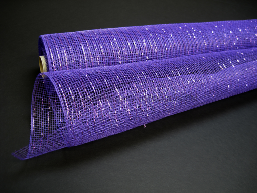 Purple/Purp Metlc Mesh 10’’X10Y XB90510-11 Mesh