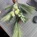 Pvc Fosted Pine Spray 38121 Greenery