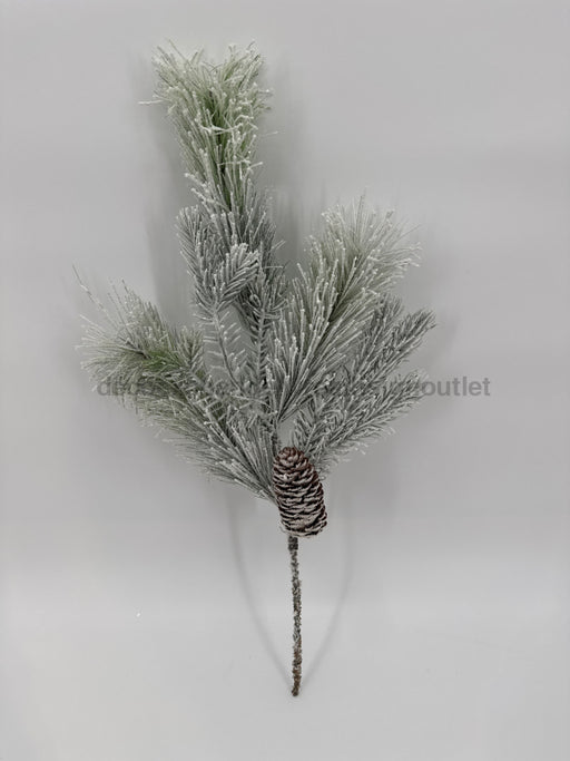 Pvc Frostd Mx Pine W/Cone Pick 38315 Pick