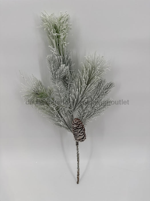 Pvc Frostd Mx Pine W/Cone Pick 38315 Pick