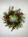 Pvc Pine Berry Wreath 681821