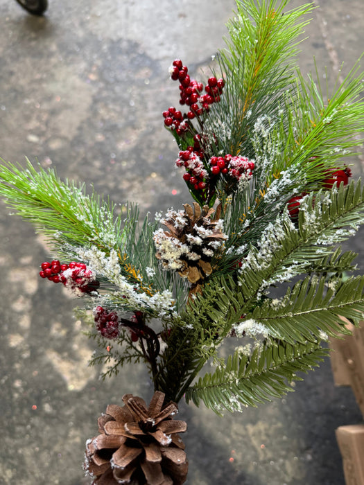 Pvc Pine Mx Spry 26’’ Rd 62593 Greenery