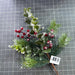 Pvc Pine W/Bery Spray 68193 Pick