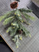 Pvc Pine W/Cone Frst Spray 38131 Greenery