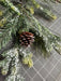 Pvc Pine W/Cone Frst Spray 38131 Greenery