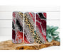 Red and Black Marble Tumbler, Leopard Tumbler 20 oz Skinny Tumbler DECOETUMBLER-265 - DecoExchange®