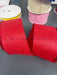Red Glittered Flwr Embossed 4’’X25Y 72433-04-12B Ribbon