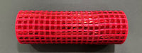 Red Mtlc Wide Mtlc Mesh 10’’X10Y XB254110-12 Mesh