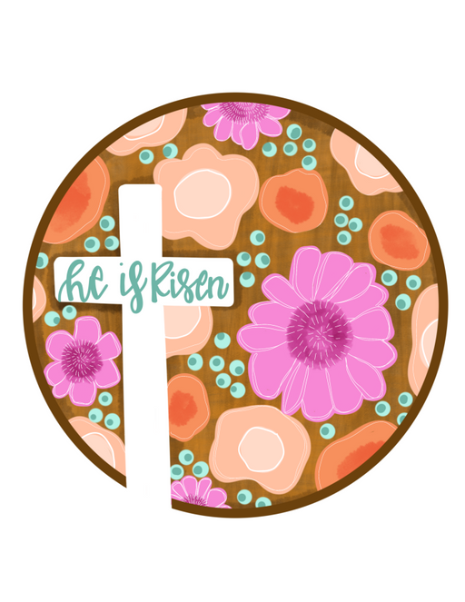 Religious Door Hanger He Is Risen Decoe-W-903722 22’ Wood