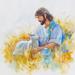 Religious Easter Sign, DCO-13473, Sign For Wreath, 10x10" Metal Sign