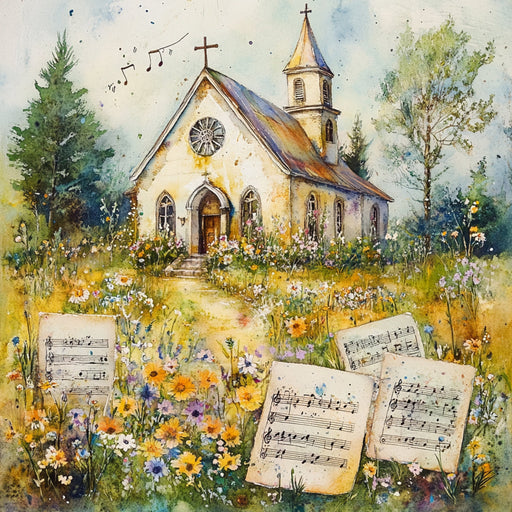 Religious Sign, Church Sign, DCO-02406, Sign For Wreath, 10x10 Metal Sign