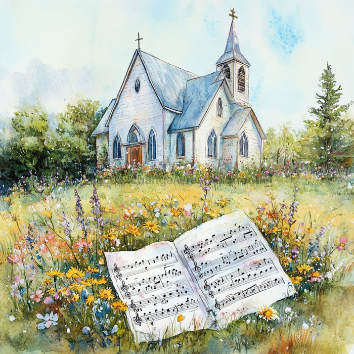 Religious Sign, Church Sign, DCO-02409, Sign For Wreath, 10x10 Metal Sign