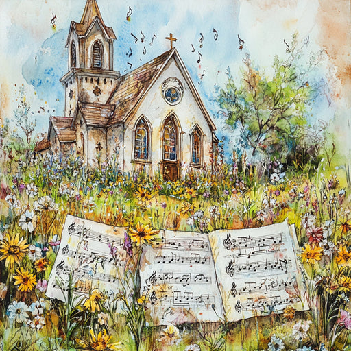 Religious Sign, Church Sign, DCO-02418, Sign For Wreath, 10x10 Metal Sign