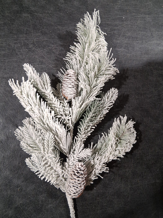 PVC Frosted Mixed Pine Spray 38314