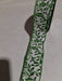 1.5"X10Yd Tonal Leaves White/Lime/Emerald RGH129627 - DecoExchange