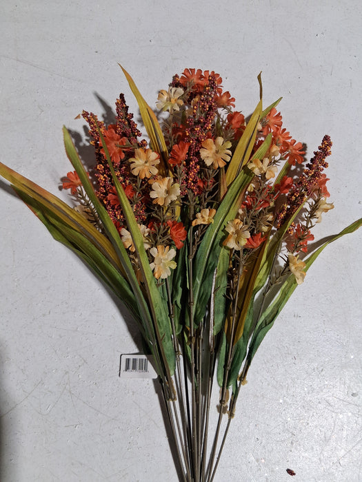 Baby's Breath & Berry Bush - 12 Stems - Brown - 72295