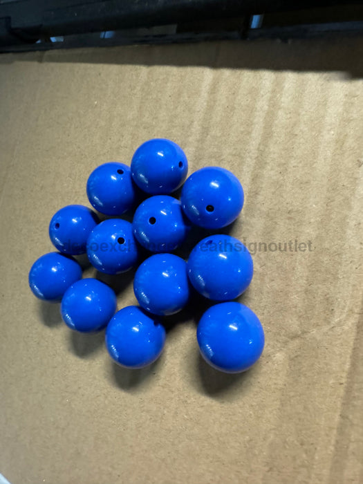 Royal Blue Bubble Gum Bead Premium Mix Bag Of 100 Dei-035 Tools