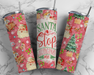 Santa Stop Judging Me Tumbler 20 Oz Skinny Decoetumbler-313