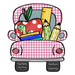 School Sign, Pink School Truck Sign, wood sign, DECOE-W-048 - DecoExchange®