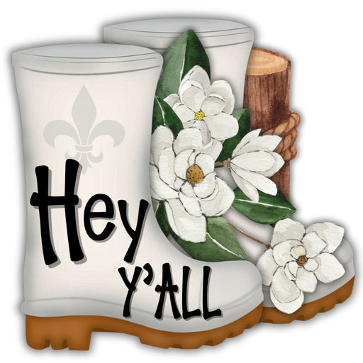 Shrimp Boots Door Hanger Magnolia Welcome Sha Wood Sign Decoe-W-903672 22