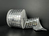 Silver Discoball Sequins 2.5’’X10Y 41533-40-16 Ribbon